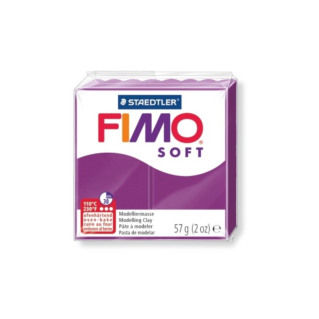 Fimo Soft 57 g pourpre Fimo Soft 57 g pourpre