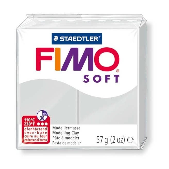 Fimo Soft 57 g gris dauphin Fimo Soft 57 g gris dauphin