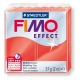 Fimo Effect 56 g transparent rouge