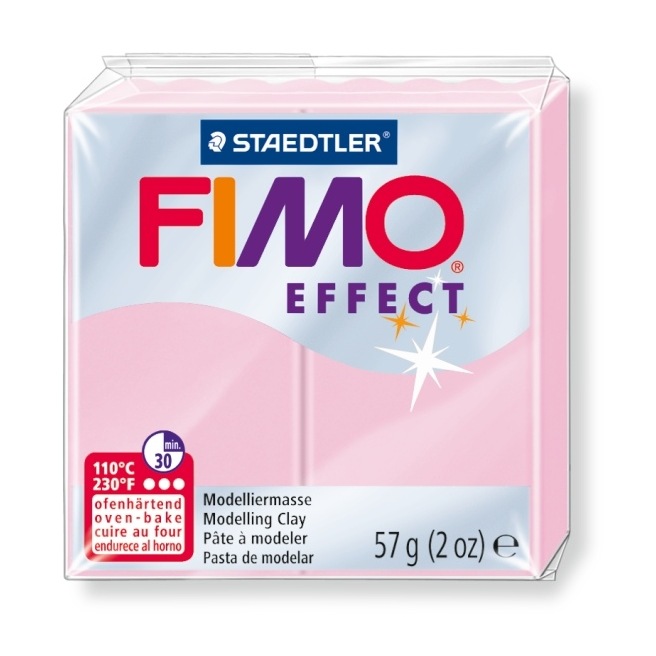 Fimo Effect 56 g pastel rose clair
