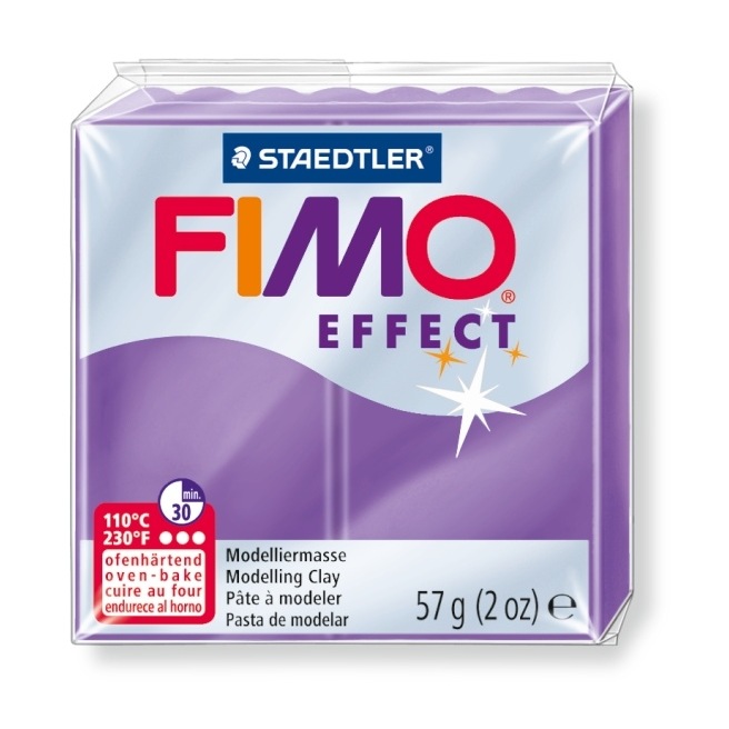 Fimo Effect 56 g transparent lilas