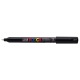 Posca acrylic marker : Color category :Black - Gray, Pointe:PC-1MR (extra-fin 0,7mm), Couleurs:Noir