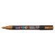 Posca acrylic marker : Color category :Brown, Pointe:PC-3M (fin 1,5 mm), Couleurs:Bronze