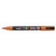 Posca acrylic marker : Color category :Yellow - Orange, Pointe:PC-3M (fin 1,5 mm), Couleurs:Orange foncé