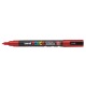 Posca acrylic marker : Color category :Red - Pink, Pointe:PC-3M (fin 1,5 mm), Couleurs:Rouge