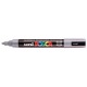 Posca acrylic marker : Color category :Black - Gray, Pointe:PC-5M (moyen 2,5mm), Couleurs:Gris
