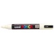 Posca acrylic marker : Color category :White - Beige, Pointe:PC-5M (moyen 2,5mm), Couleurs:Ivoire