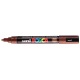 Posca acrylic marker : Color category :Brown, Pointe:PC-5M (moyen 2,5mm), Couleurs:Marron