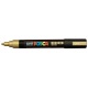 Posca acrylic marker : Color category :Yellow - Orange, Pointe:PC-5M (moyen 2,5mm), Couleurs:Or