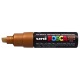 Posca acrylic marker : Color category :Brown, Pointe:PC-8K (large 8 mm), Couleurs:Bronze