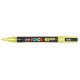 Posca acrylic marker : Color category :Yellow - Orange, Pointe:PC-3M (fin 1,5 mm), Couleurs:Jaune pailleté