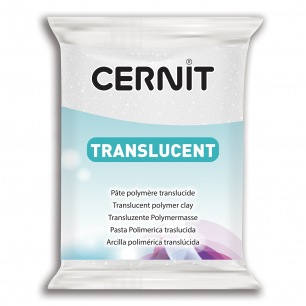 Pâte polymère Cernit Translucent (Translucide)
