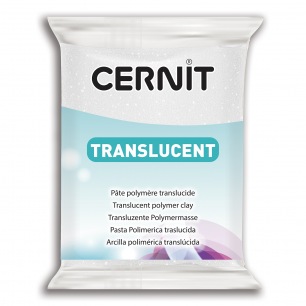 Pâte polymère Cernit Translucent (Translucide) Pâte polymère Cernit Translucent (Translucide)