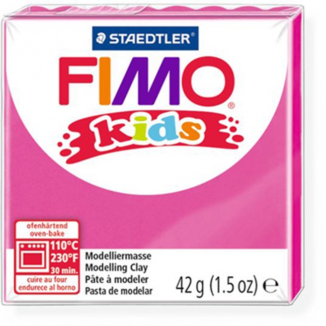 Fimo KIDS Rose Fushia 