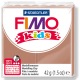 Polymer clay for children Fimo Kids : Color category :Brown, Couleurs:Châtain Clair