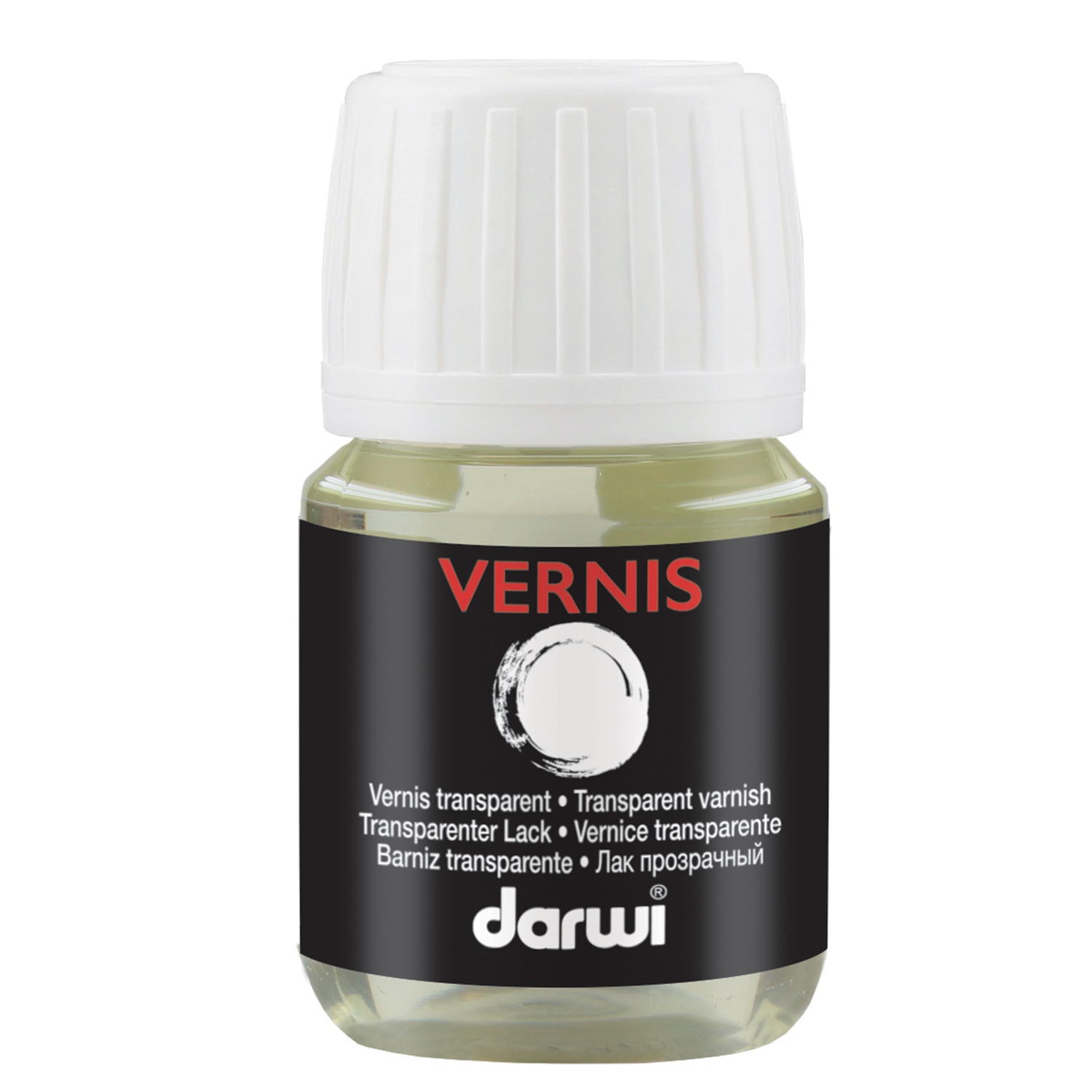 Vernis Darwi - Vernis à base d'alcool - Convient pour les pâtes à modeler  darwi ainsi que la peinture acrylique et la gouache