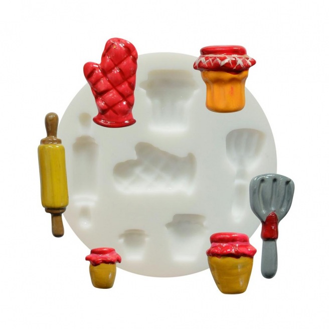 Mini moule silicone ø 70mm - Graine Créative Mini moule silicone ø 70mm - Graine Créative