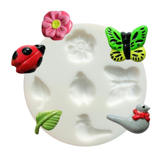 Mini moule silicone ø 70mm - Graine Créative Mini moule silicone ø 70mm - Graine Créative