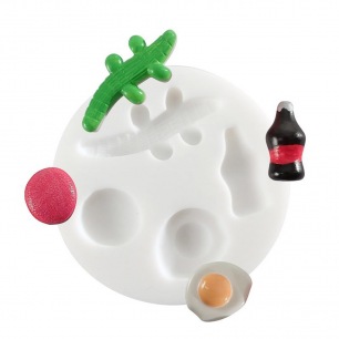 Mini moule silicone ø 70mm - Graine Créative Mini moule silicone ø 70mm - Graine Créative