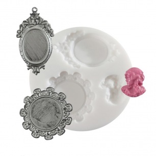 Mini moule silicone ø 70mm - Graine Créative Mini moule silicone ø 70mm - Graine Créative