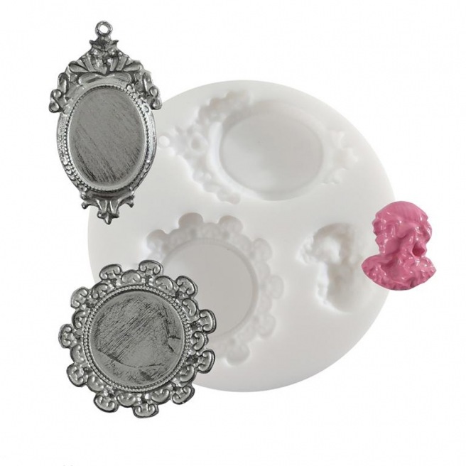 Mini moule silicone ø 70mm - Graine Créative Mini moule silicone ø 70mm - Graine Créative