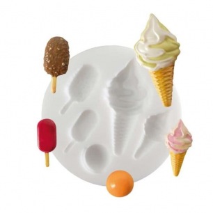 Mini moule silicone ø 70mm - Graine Créative Mini moule silicone ø 70mm - Graine Créative
