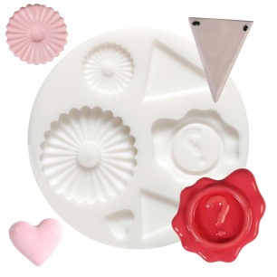 Mini moule silicone ø 70mm - Graine Créative Mini moule silicone ø 70mm - Graine Créative