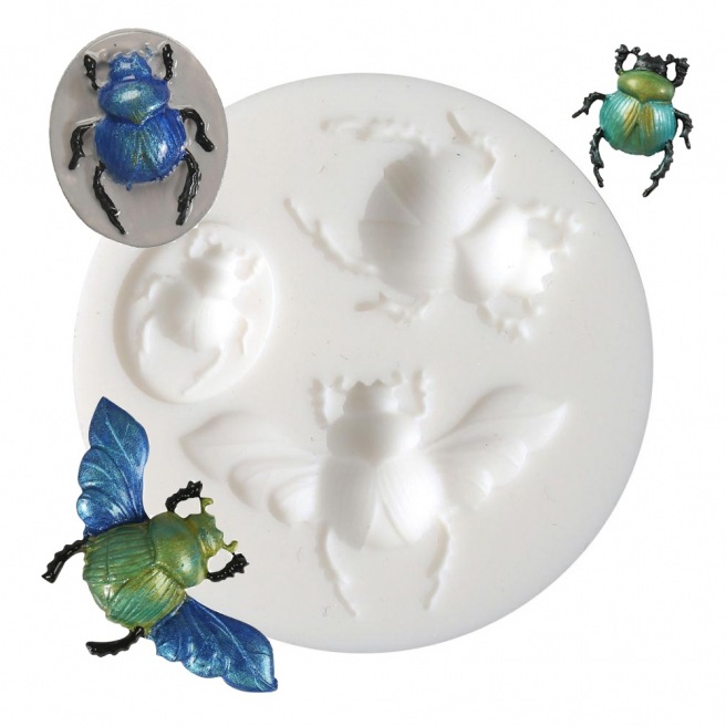 Mini moule silicone ø 70mm - Graine Créative Mini moule silicone ø 70mm - Graine Créative