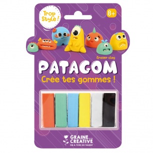 PATAGOM - Crée tes gommes - Graine Créative PATAGOM - Crée tes gommes - Graine Créative