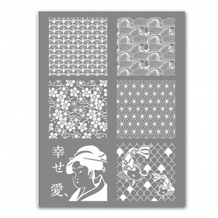 Pochoirs - Silk Screen - Graine Créative Pochoirs - Silk Screen - Graine Créative