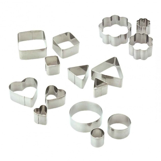 Minis emporte-pièces INOX - Graine Créative Minis emporte-pièces INOX - Graine Créative