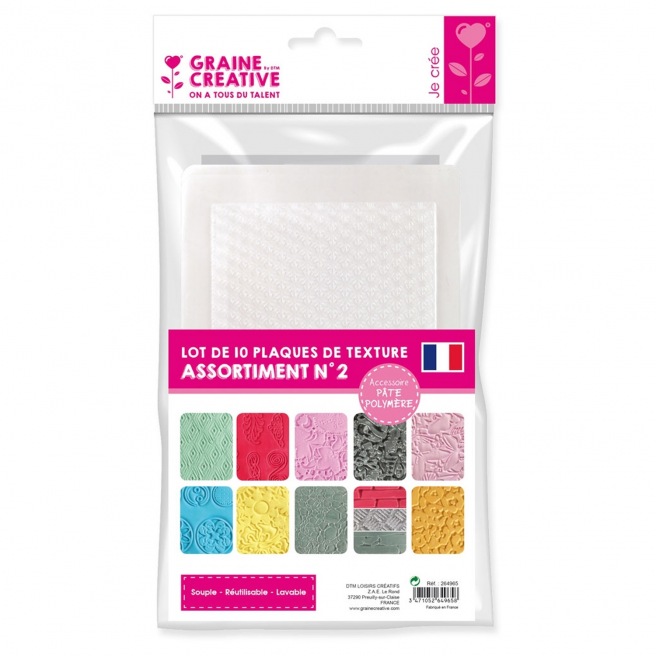 Plaque de texture - Graine Créative Plaque de texture - Graine Créative