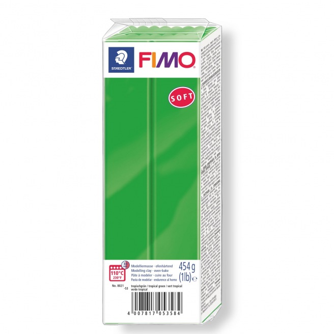 Fimo Soft 454 g vert tropical