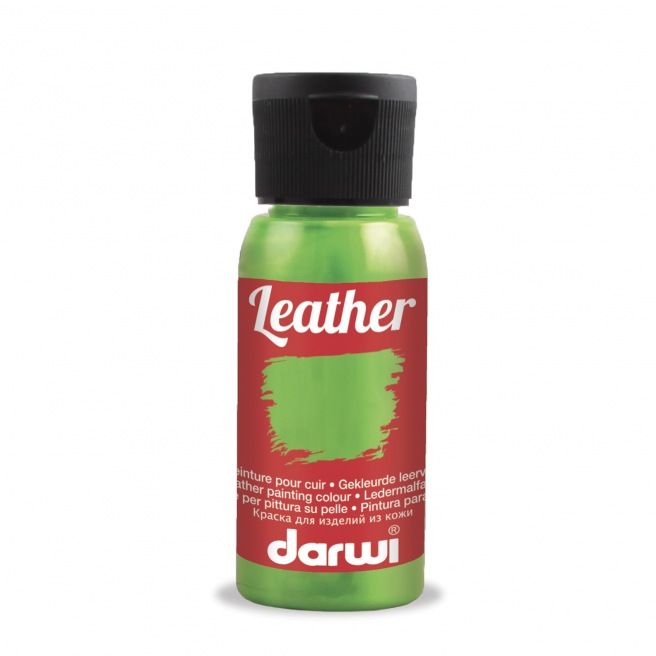 Darwi leather 50ml - vert anis 601 Darwi leather 50ml - vert anis 601