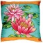 40 x 40 cm - Cushion cover - pongé 10 - Pre-set