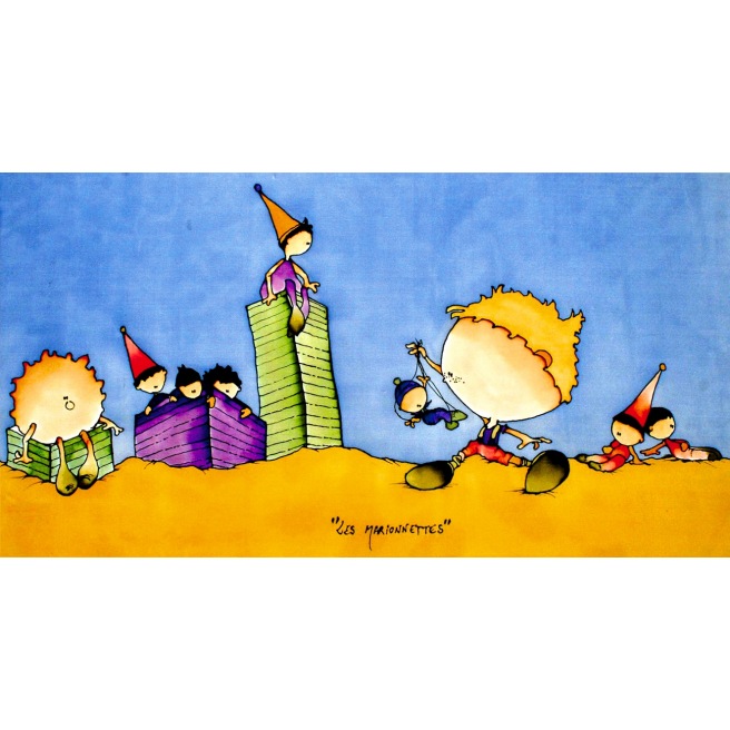 Tableaux - Pongé 9 - Pré-serti Tableaux - Pongé 9 - Pré-serti