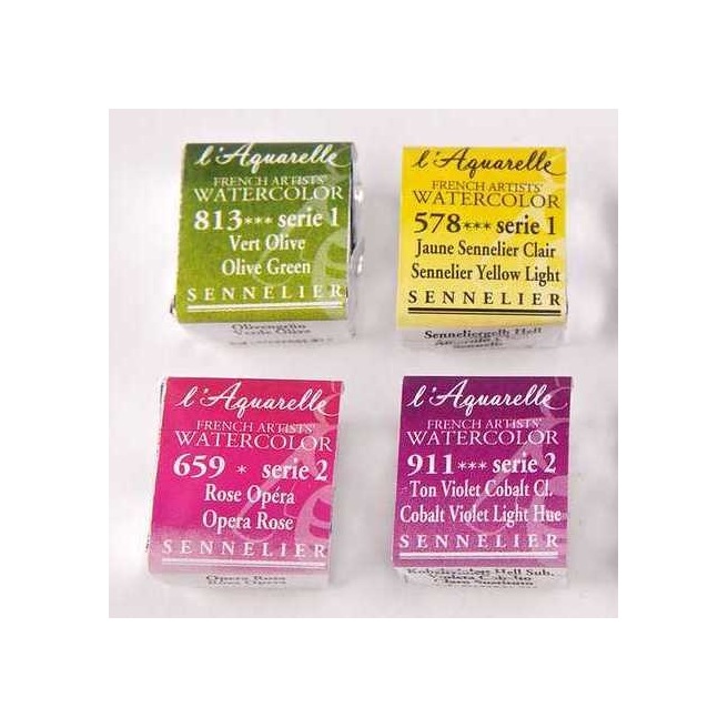 Sennelier Aquarelle - 1/2 godet Sennelier Aquarelle - 1/2 godet