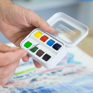 Boîte et coffret aquarelle Sennelier Boîte et coffret aquarelle Sennelier