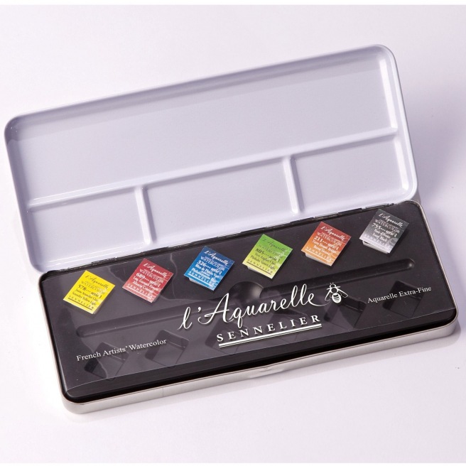Boîte et coffret aquarelle Sennelier Boîte et coffret aquarelle Sennelier