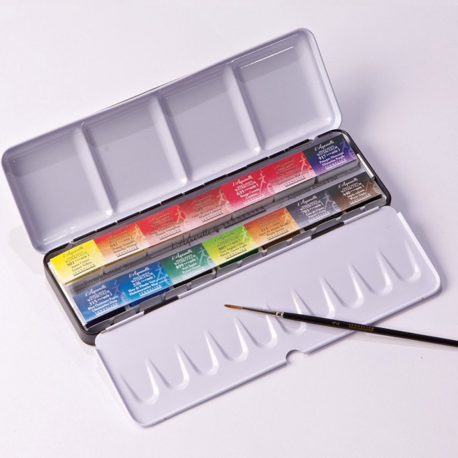 Boîte et coffret aquarelle Sennelier Boîte et coffret aquarelle Sennelier