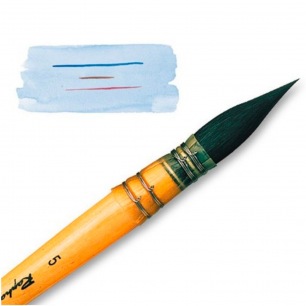 Nib mounted wash brush - Series 803 Nib mounted wash brush - Series 803