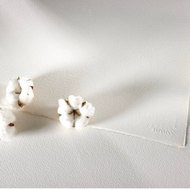 Bloc 4 côté collé - 300g/m²- grain fin - Arches  Bloc 4 côté collé - 300g/m²- grain fin - Arches