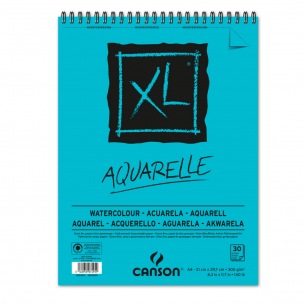 Bloc spirale Canson XL Aquarelle - 300gr/m² Bloc spirale Canson XL Aquarelle - 300gr/m²