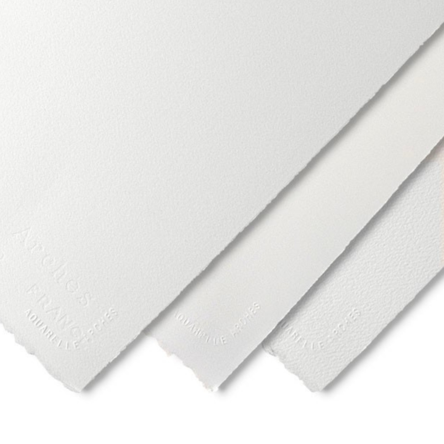 Bloc Aquarelle Arches Grain Fin 26x36 Cm 300g - 20 Feuilles Blanc Naturel, Papier Haut De Gamme Pour Artistes