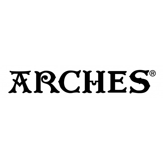 Feuille Arches - Grain satiné blanc brillant 