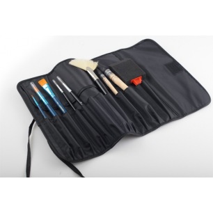 Set de 5 pinceaux + trousse - Art Création - Creastore