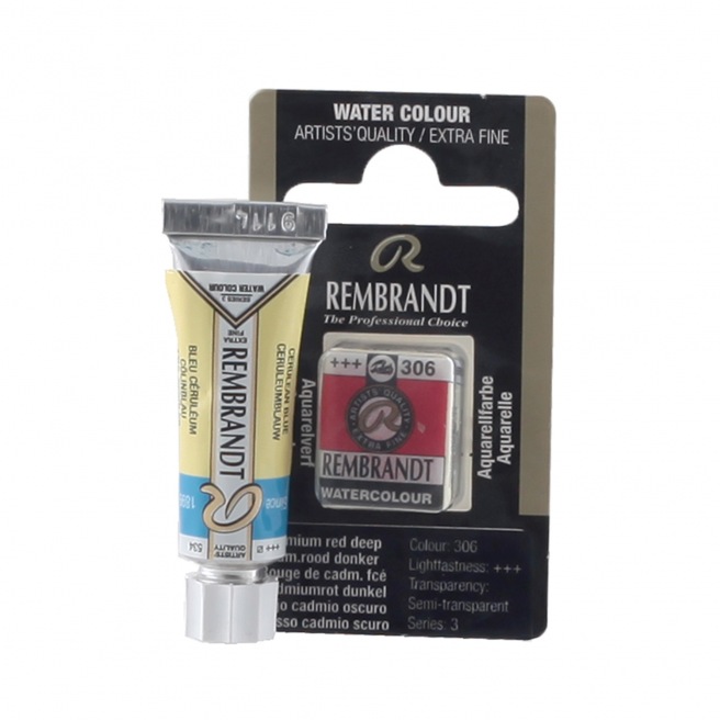 Cadeau godet + tube Rembrandt