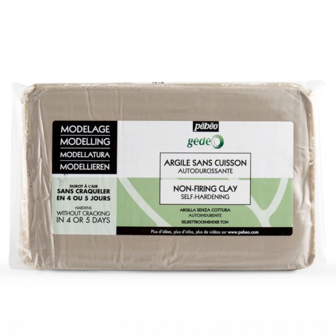 Argile Gédéo - Pain de 1,5Kg Argile Gédéo - Pain de 1,5Kg