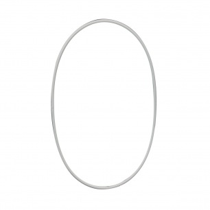 Oval lampshade - ring only