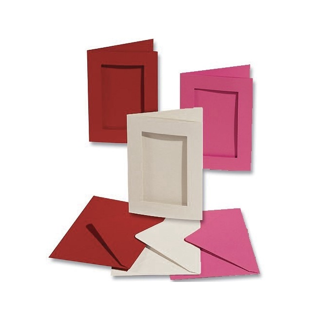 Passe-partout 180x110 mm - Paquet de 3 avec enveloppes Passe-partout 180x110 mm - Paquet de 3 avec enveloppes